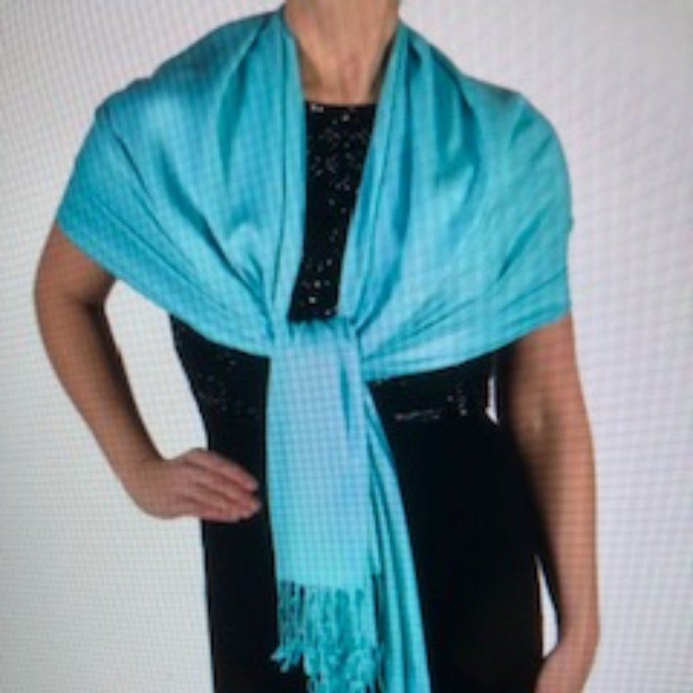 Pashmina/Wrap/Scarf-Tan - Picture 3 of 5